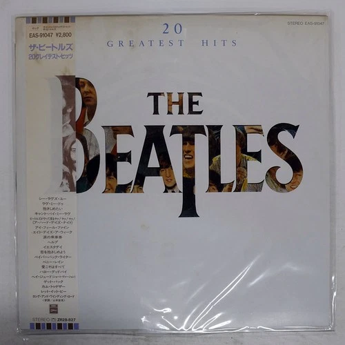 BEATLES 20 GREATEST HITS ODEON EAS91047 Japan OBI VINYL LP