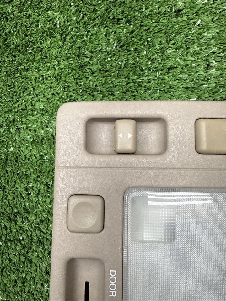 Luz domo lámpara superior Lexus LS400 1998 1999 2000 bronceado OEM Foto 2 de 4