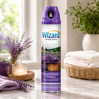 Wizard Air Freshener Home Fragrance 300ml Aerosol 12 Pack Collection