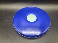 Sony Walkman Portable CD Player D-FJ040 Blue