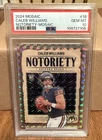 2024 Panini Mosaic Notoriety #18 Caleb Williams Notoriety-Mosaic PSA 10 rc