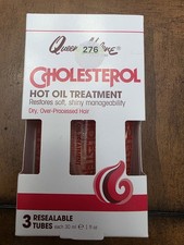 Queen Helene Cholesterol Hot Oil Treatment 3 Tubes 30ml Each for Dry Hair