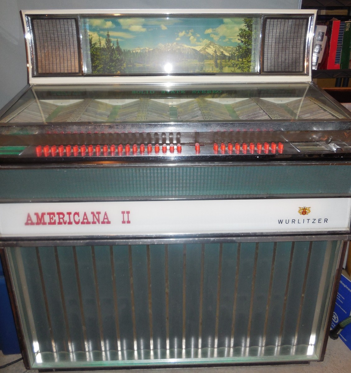 WURLITZER AMERICANA II JUKEBOX - Classic & Rare 1968 | eBay