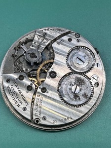 Hamilton Grade 912 Pocket Watch movement for parts/repairs