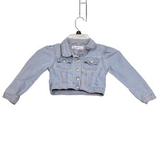Nannette Kids Girls Jean Jacket Coat Size 5 Light Wash