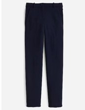 J. Crew 365 Women’s High Rise Cameron Seasonless Stretch Cropped Pants Navy 6