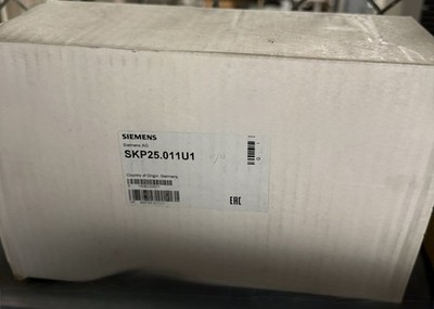 New Siemens SKP25.011U1 Gas Valve Actuator 120V 50/60Hz 10VA