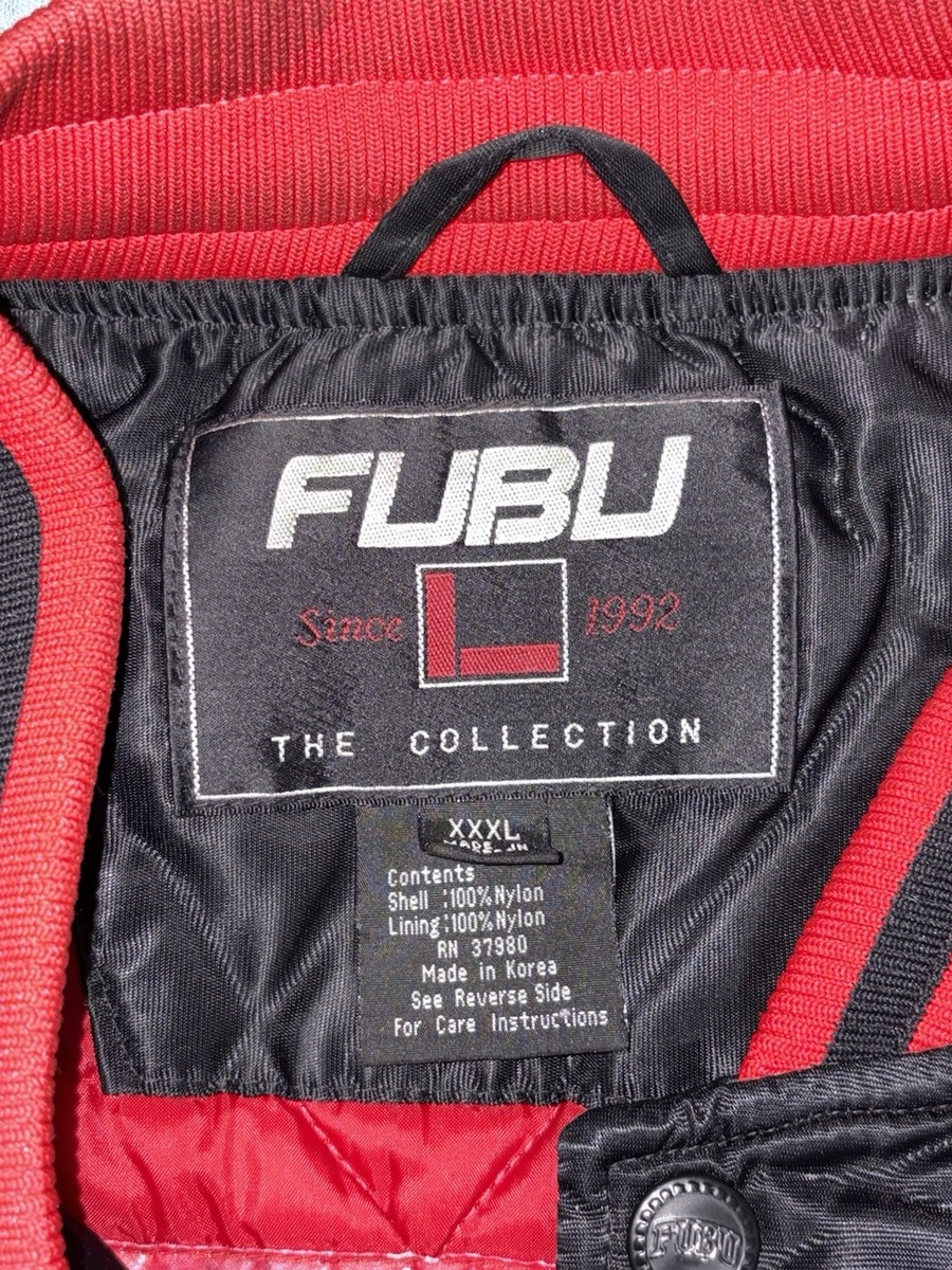 嘉樹 さま専用‼️ FUBU スタジャン ブラック/レッド 05｜fam-31301_10