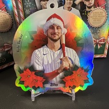 2025 Topps Holiday Kyle Tucker Ornament Card #OO-16 Chicago Cubs