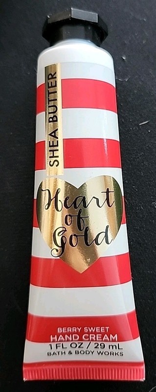Bath & Body Works Heart of Gold Hand Cream Berry Sweet Shea Butter Discontinued