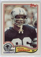 1982 Topps Butch Johnson #317 0i6