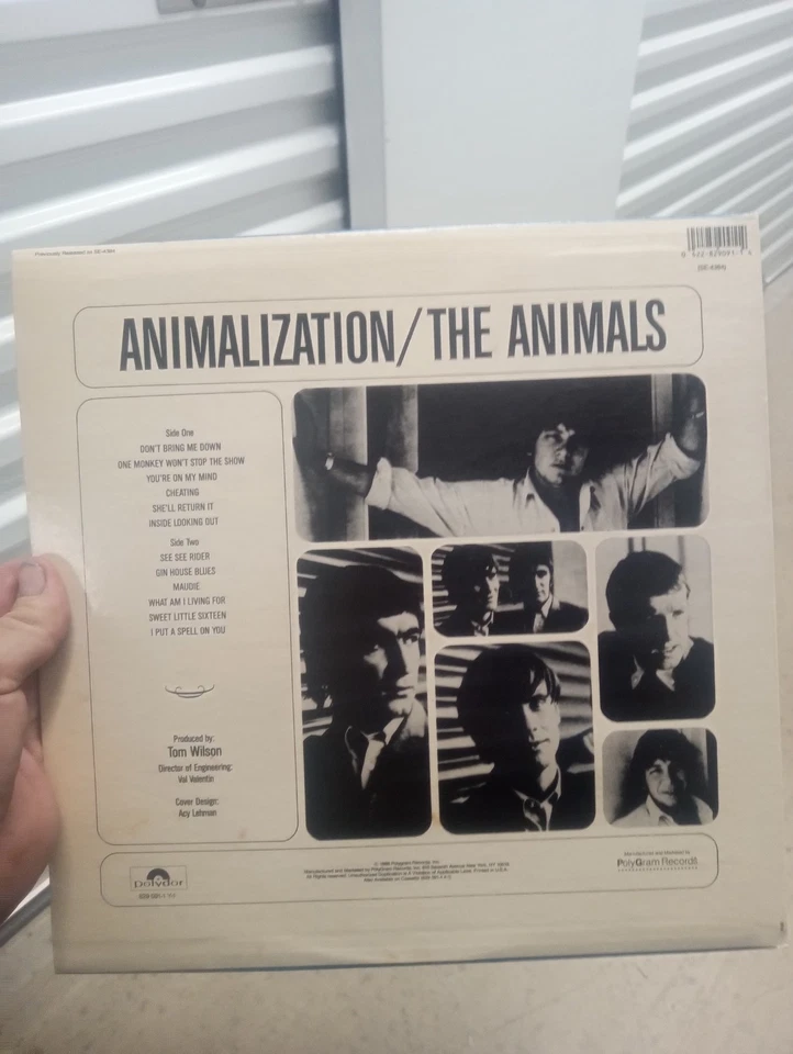 THE ANIMALS ANIMALIZATION LP - POLYDOR 1986 - NM VINYL - Image 2 of 4