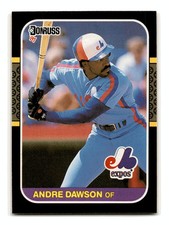 Andre Dawson 1987 Donruss #458 Montreal Expos NM-MINT