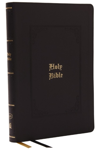 KJV Holy Bible: Giant Print Thinline Bible, Black Leathersoft, Red Letter,