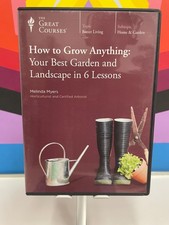 Great Courses How to Grow Anything Your Best Garden & Landscape in 6 Lessons DVD
