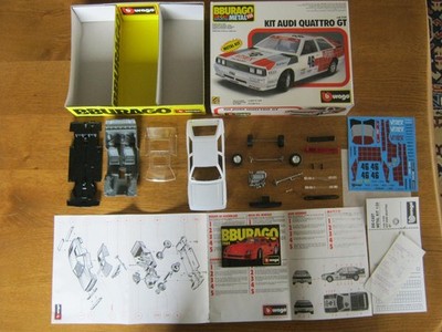 Bburago Modellbausatz Metal Kit Audi Quattro GT cod. 5159  Maßstab 1:24
