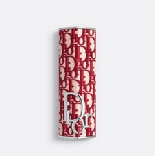 Dior Addict Lipstick Case Burgundy Oblique Red Monogram Case Limited Edition