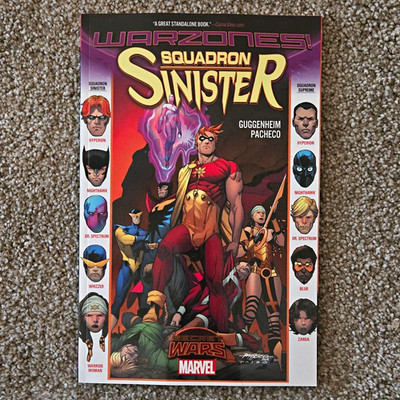 Marvel Secret Wars Warzones! Squadron Sinister TPB Guggenheim Pacheco 2015