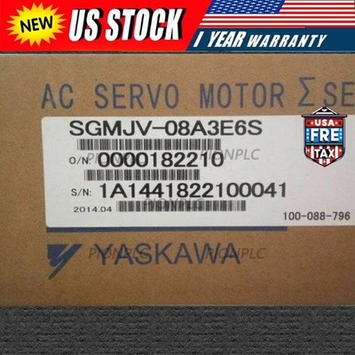YASKAWA SGMJV-08A3E6S SGMJV08A3E6S Servo Motors Fast Shipping NEW