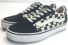 Vans Old Skool Classic B/W Check Womens Size 7 Athletic Skate Shoes Sneakers