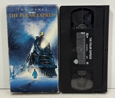 The Polar Express VHS Tape 2005 Tom Hanks Late Release Animated Christmas Movie