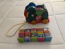 Fisher Price Popping Elephant 10 Peek A Boo Blocks