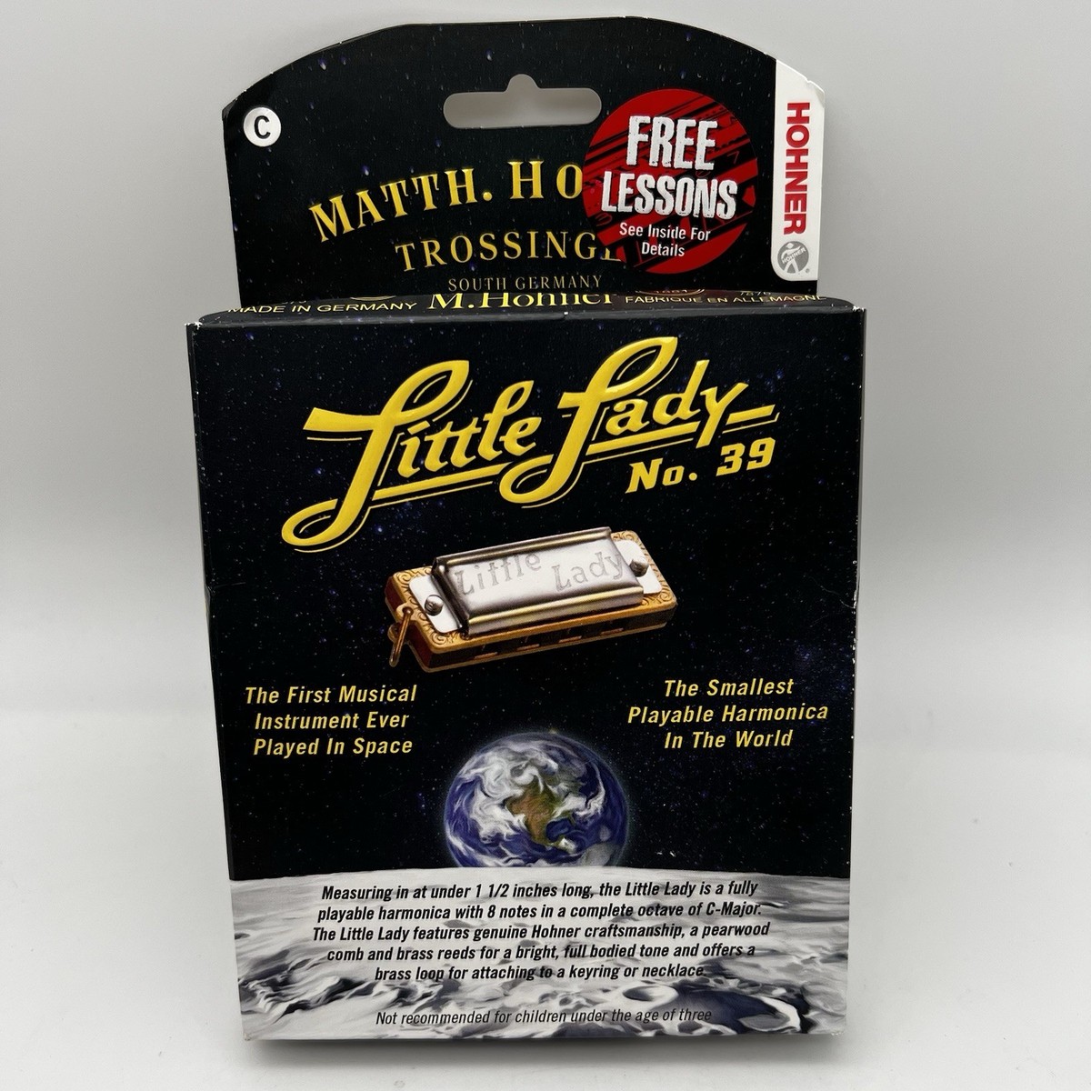 HOHNER Harmonica “Little Lady” model No. 39 NIB (Made in Germany