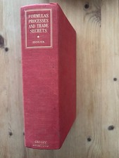 Vintage Henley's Twentieth Century Formulas, Processes and Trade Secrets 1937