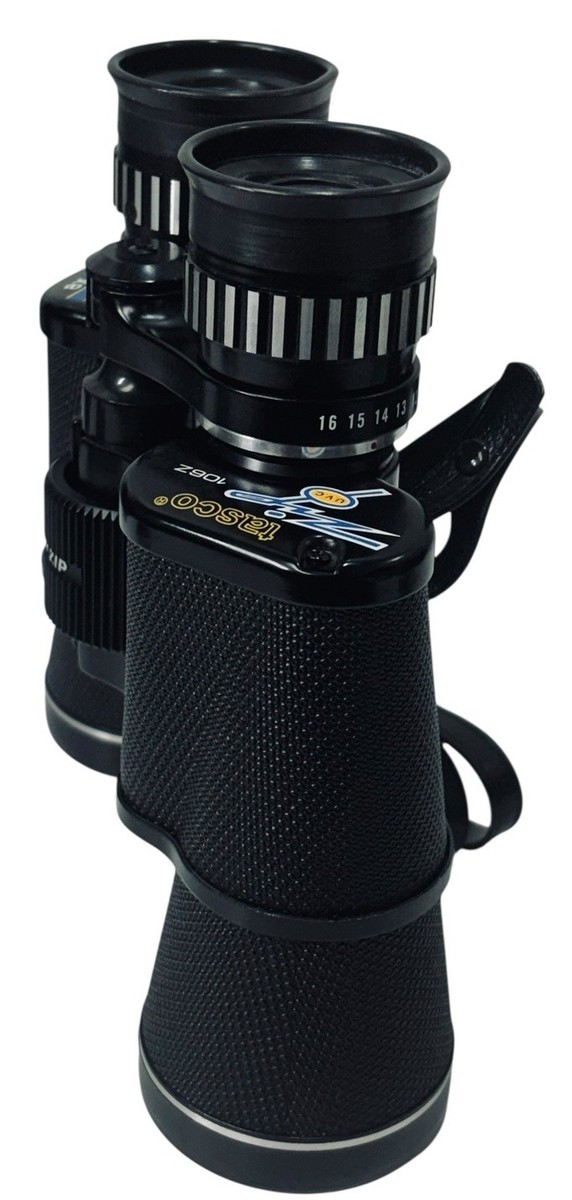 Vintage Tasco Zip 106Z 8X 16x40 Zoom Binoculars with Case Brand