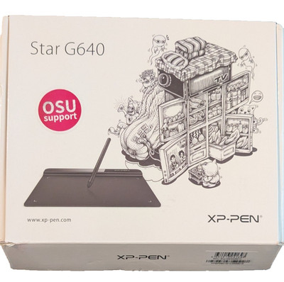XP-Pen Star G640 6x4 Inch Graphic Drawing Tablet