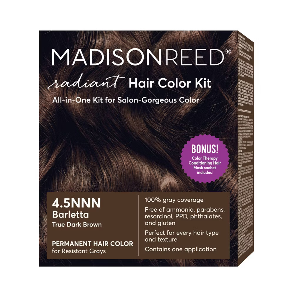 Madison Reed Radiant Hair Color Kit - Barletta Brown 4.5NNN: Permanent Cream