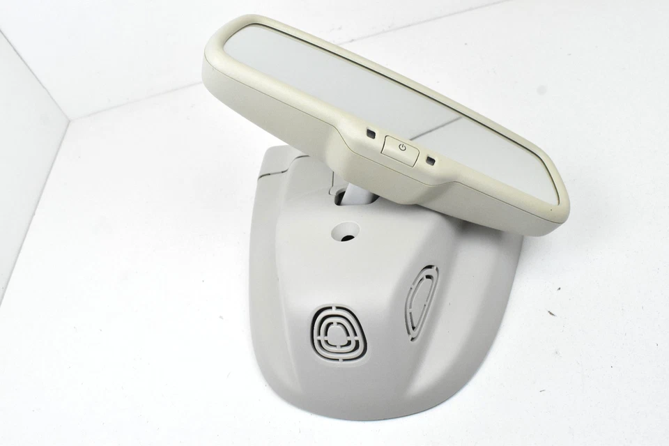 Fiat 500L 2014 2017 espejo retrovisor interior con cubiertas paneles de moldura OEM Foto 3 de 4