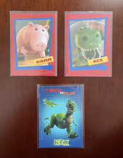 2010 Topps Toy Story Pixar Series 3 Chase Lot - Hamm Rex - No Duplicates