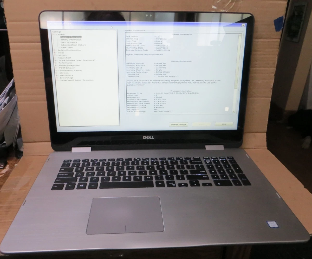 PC Dell Inspiron 17 7779 for Sale | Shop New & Used Laptops | eBay