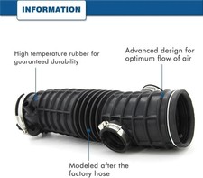 Intake Hose Compatible with Pilot EEX-L LX SE-L EXL Sport 2006-2008 Honda Pilot