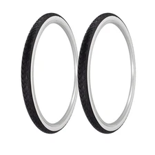 PRO+ TIRES 700 x 40 Black/White W-2101 PAIR (2 PCS)