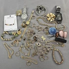 Scrap Costume Fashion Jewelry Watches 1 Pound Lot Vintage & Modern Please Read⬇