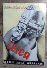 1938 In Ihre H nde eine Leica Camera German Advertising Brochure Leitz Prospekt