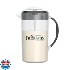 Dr. Brown's Baby Formula Mixing Pitcher with Adjustable Stopper, Locking Lid 