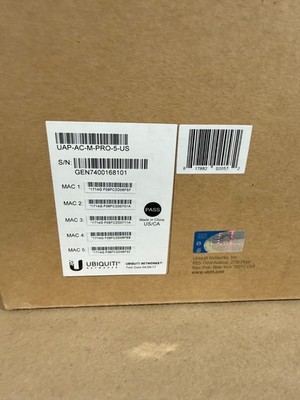 (3 Pack) (UAP-AC-M-PRO-US) - Ubiquiti UnFi AP M Outdoor WAP
