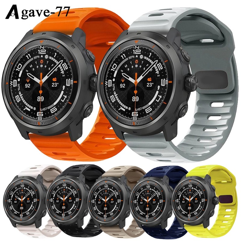 Garmin Venu X1 siliconen bandje (oranje