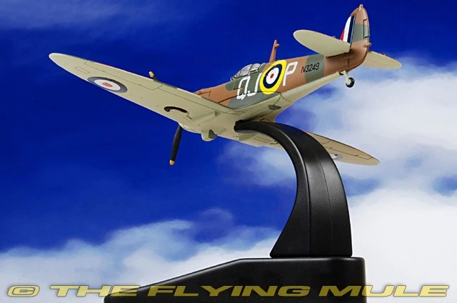 Литая модель Oxford Spitfire Mk I RAF NO92 Sqn Ralph Havercroft N3249 масштаб 1:72 - Изображение 2 из 4