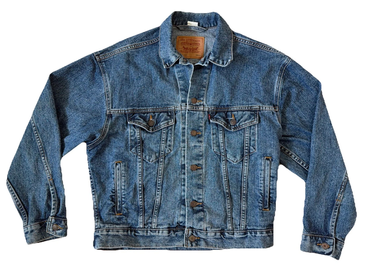 vintage mens levi jean jacket products for sale | eBay