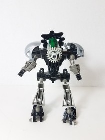 Lego Bionicle Onua Nuva 8566 Complete Set 2002 Manual Instructions Vintage Black