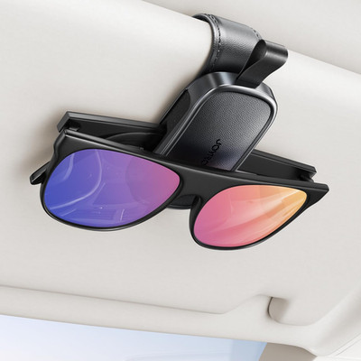 JOYROOM Brillenhalter Für Auto Sonnenblende, 2025 Upgrade Magnetischer Sonnenbri