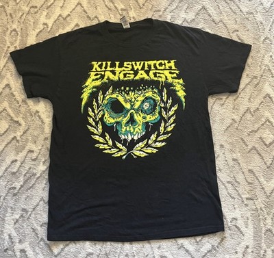 Vintage Y2K Style  Metalcore Killswitch Engage Band Tee 2022 TOUR T-shirt Sz Med