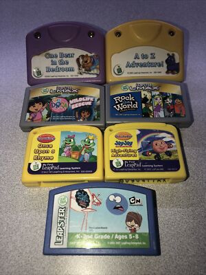 Lot of 7 mixed Leap Frog Games