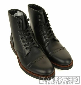 coach bleecker cap toe boots