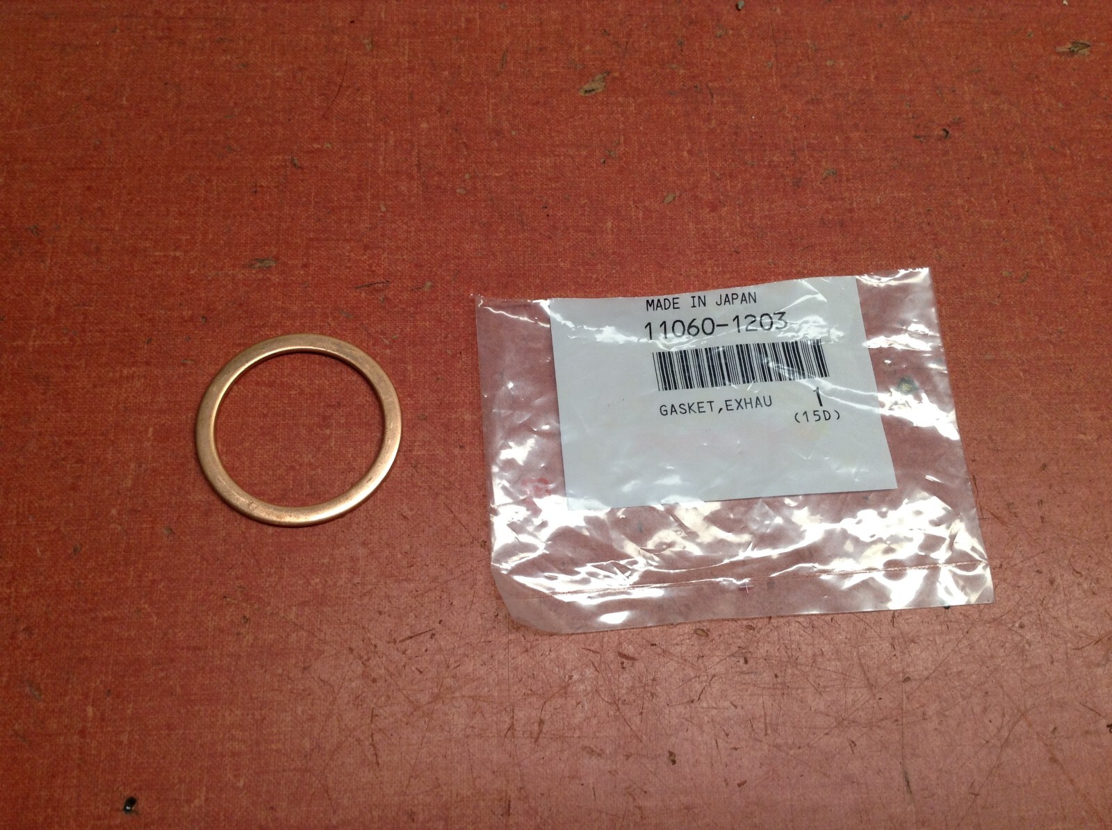 NEW Kawasaki ZX6R, ZX10R, KE100 Exhaust Pipe Gasket NOS 110601203 eBay