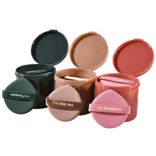 Makeup Replacement Pad Puff Air Cushion Sponge Wet Dry Use Facial Powder Puff